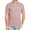 Pink, variant on KyCheLot Mens Short Sleeve Casual Golf Shirts Soft Lapel Button Stretch Golf Shirt Summer Daily