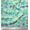 Turquoise Green, variant on Soimoi Green Cotton Duck Fabric Leaves & Periwinkle Floral Print Fabric by the Yard 42 Inch Wide
