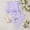 Purple, variant on Riecok Outfits Clothes Girls Round Neck Ruffle Long Sleeve Tops and Leggings Pants Casual Fashion Solid Color 2PCS Fall Winter Outfits Set White 90