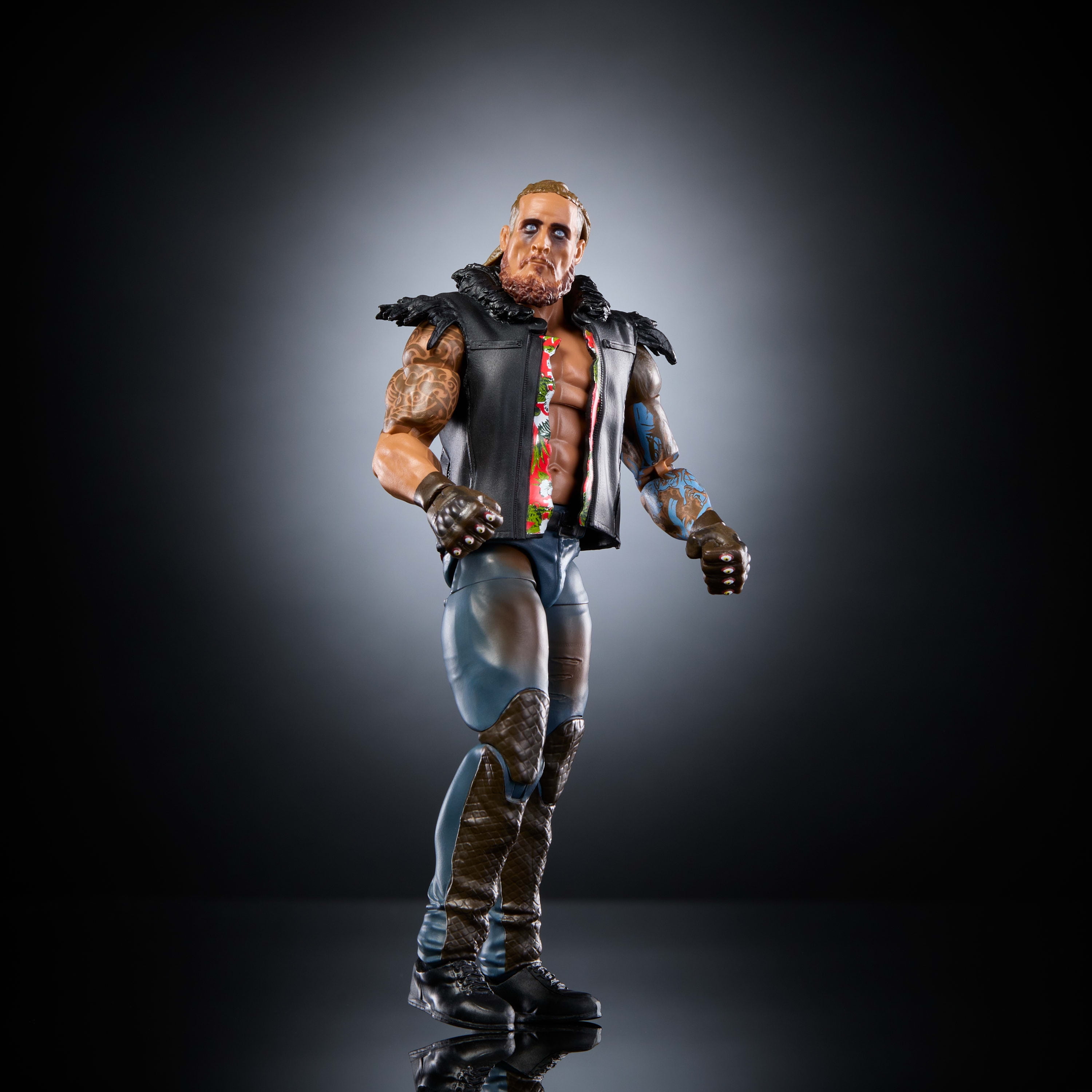 WWE Elite Dexter Lumis Action Figure, Series #119, 6-inch Collectible with Articulation & Accessories