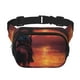 thumbnail image 1 of Disketp Sunset River Western Cowboy Riñonera de Doble Capa, Bolsa de Cintura Ajustable para Viajes, Correr y Senderismo, Riñonera Ligera para Hombre y Mujer, 1 of 9