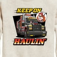 thumbnail image 3 of Paw Patrol - Keep On Haulin - Toddler And Youth Crewneck Fleece Sweatshirt, 3 of 6