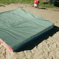 thumbnail image 4 of Raindrops Green PVC Coated Outdoor Tarp Cover Durable Waterproof for Carports and Pools 1Pc, 4 of 8