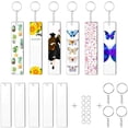 thumbnail image 2 of 360 Pieces Rectangle Acrylic Key Chain Blank Transparent Acrylic KeyChain Blank, 2 of 6