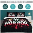 thumbnail image 6 of Ghost-Face Kids Bedding 3 Piece Full Size Kids Bed Duvet Cover with Pillowcases, 6 of 7