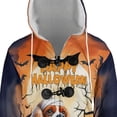 thumbnail image 4 of Mummy Cavalier King Charles Spaniel Happy Halloween with Pumpkins Bats Spooky Fun All Over Print 3D Hooded Duffle Toggle Coat Dog Lover Gifts - 00019, 4 of 6