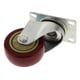 thumbnail image 4 of Ruedas de licencia giratorias sola rueda de caucho + hierro Ruedas fijas Rodamiento de con rotación de 360  degree para un, 4 of 7