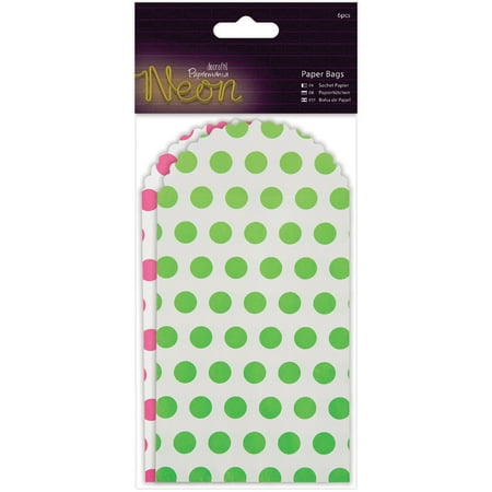 Docrafts 6.5"X3.375", Pink & Green