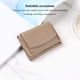 thumbnail image 4 of Jumpingount Cartera de cuero portátil, diseño Simple, monedero plegable para almacenamiento de dinero, tarjetero de compras, bolsa de transporte, Type10 NO10, 4 of 6