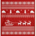 thumbnail image 4 of Old Glory Mens Santa Sleigh Ugly Christmas Sweater Long Sleeve T Shirt, 4 of 6
