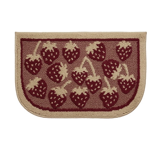 Structures Textured Loop 18" x 30" WedgeShaped Kitchen Slice Rug