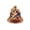 01#E, variant on Bell-Shaped Nativity Ornament, 2D Acrylic Holy Family Hanging Decoration 4 Inch for Christmas Tree, Wreath, Window and Religious Holiday Decor