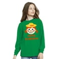 thumbnail image 2 of Awkward Styles Halloween Youth Sweatshirt for Girls Sister Scarecrow Crewneck Tee for Kids, 2 of 4