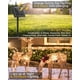 thumbnail image 2 of Guirnalda de luces solares Minetom de 132 pies y 400 LED, blanco cálido, impermeable, 2 of 9
