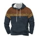 thumbnail image 1 of Sudadera con capucha para hombre, moda, bolsillos, manga larga, estilo étnico, estampado vintage, sudadera con capucha, blusa de poliéster para hombre, 1 of 4