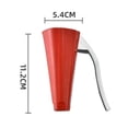 thumbnail image 3 of Clip de castaño multifuncional con forma de embudo ligero para cocina casera (rojo) Wdftyju Libre de BPA, 3 of 3