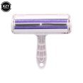 thumbnail image 1 of Rodillo multifunción para quitar el pelo de mascotas, removedor de pelusa autolimpiable de muebles, funciona con una mano, 1 of 4