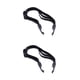 thumbnail image 4 of Casco retráctil cadena Cuerda elástica universal correa fija casco equipaje cable flexible para motocicleta bicicleta negro 60 cm Naiovety, 4 of 6