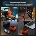 thumbnail image 3 of Batería Mini V Mount NEEWER Naranja 6800mAh 99Wh 14.5V para Videocámara Compatible con SmallRig BMPC, 3 of 9