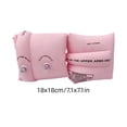 thumbnail image 3 of Ouuluon 2 Pack Inflatable Arm Floaties, Foldable Portable Arm Floats, 7x7in Pink Thick Swim Floaties for Pool Beach Water Park Swimming, 3 of 7