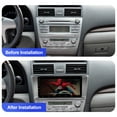 thumbnail image 3 of 2+32G Android 10 Double Din Car Stereo for Toyota Carmy 2006-2011 with 9 Inch Touchscreen Radio Built-in Wireless Carplay/Android Auto/GPS/Bluetooth/FM/AUX-in/Steering Wheel Control/Backup Camera, 3 of 12