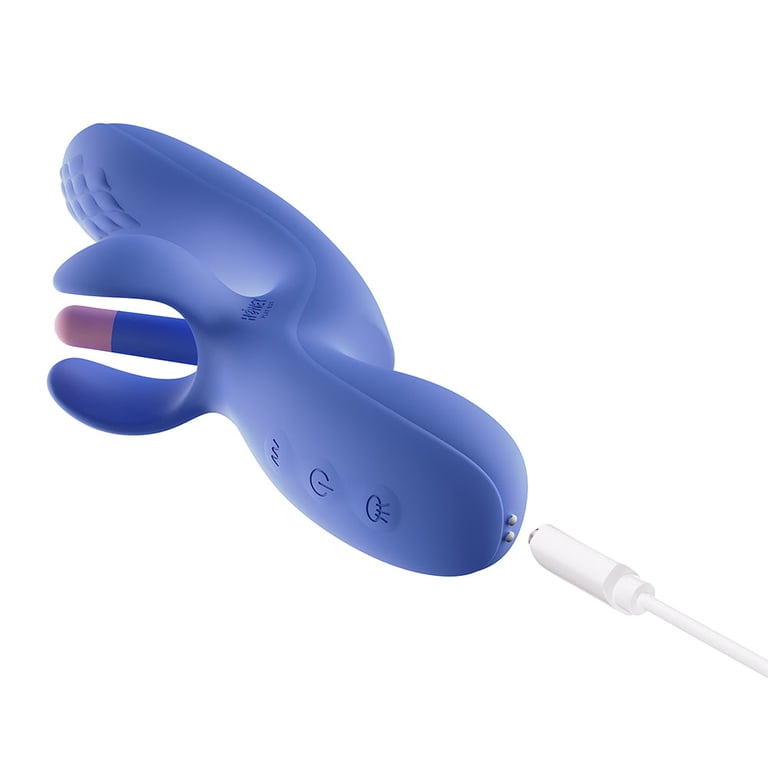 Honey Play Box Fortexa Kinky Finger Flapping Rechargeable Silicone Clit & G-Spot Vibrator with App Control, Blue - Walmart.com Honey Play Box Fortexa Kinky Finger Flapping Rechargeable Silicone Clit & G-Spot Vibrator with App Control, Blue - Walmart.com