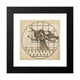 thumbnail image 2 of Sir Edward Coley Burne-Jones 20x20 Black Modern Framed Museum Art Print Titled - Angel Playing on Bells, 2 of 5