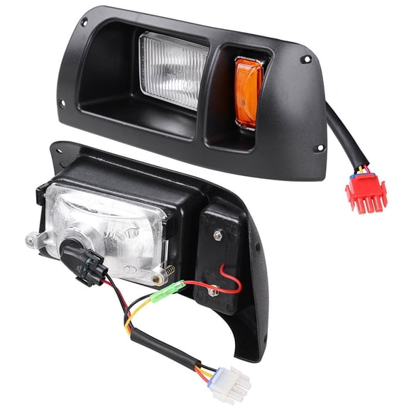 Golf Cart Headlight LED Halogen Light Kit fits Model Club Car DS 1993' & up