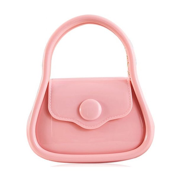 Bolso cuadrado pequeño para mujer, bolso de noche de PU, bolso de charol, bolso de hombro de Color caramelo a la moda, bandolera (rosa)