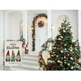 thumbnail image 3 of Christmas Gnomes Garden Flag 12.5x18 Vertical Double Sided Christmas Tree Farmhouse Porch Decorations Outdoor Small Yard Flag, 3 of 6