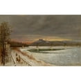 thumbnail image 3 of Eduard Majsch 24x17 Black Modern Framed Museum Art Print Titled - View of Bratislava (1891), 3 of 5