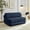 Dark Blue, variant on Puremind Folding Sofa Bed, Convertible Floor Couch for Adults and Kids, Corduroy Fold Out Chair Bed with Pillow, Comfy Floor Sofa for Living Room/Bedroom, Beige