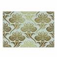 thumbnail image 1 of Damask Cutting Board, Ombre Abstract Image Floral East Inspired Details Print, Decorative Tempered Glass Cutting and Serving Board, Small Size, Caramel and Pale Yellow, by Ambesonne, 1 of 1