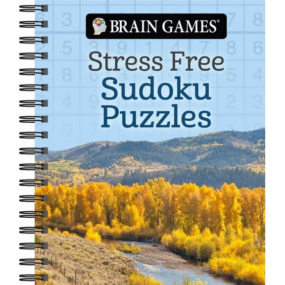 Brain Games Brain Games - Stress Free: Sudoku Puzzles, (Spiral-Bound)