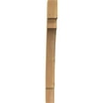 thumbnail image 2 of 3 1/2"W x 28"D x 40"H Merced Smooth Knee Brace, Western Red Cedar, 2 of 4