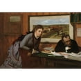 thumbnail image 3 of Edgar Degas 24x18 Black Modern Framed Museum Art Print Titled - Sulking (ca. 1870), 3 of 5