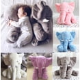 thumbnail image 4 of Diconna Kids Cute Elephant Plush Toys Cartoon Animal Soft Stuffed Dolls, 4 of 4