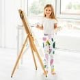 thumbnail image 6 of Girl's Legging Full-Length Colorful Print Tights For Dance Gym Everyday Wear Cute Summer Elements, 6 of 8