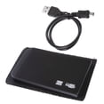 thumbnail image 1 of Caja De Del Recinto Del USB 2.0 480Mbps Para El Ordenador Portátil 2.5 " Blk Negro Hugo Caja de disco duro, 1 of 8