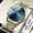 Blue Face Gold, variant on Men's watch with dual calendar, simple and stylish, thin, waterproof, business casual men's watch, luxurious men's wristwatch, fashionable