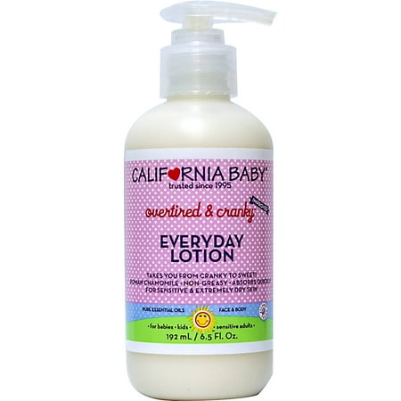 California Baby surmenés & Cranky Tous les jours Lotion, 6,5 fl oz