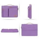 thumbnail image 5 of Bolsa de hombro para portátil MOSISO 360 Protective 15-15.6 pulgadas, color lila, 5 of 7