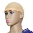 thumbnail image 1 of New 2 Pcs/Set Unisex Stocking Wig Liner Cap Nylon Stretch Breathable Mesh Hat, 1 of 2