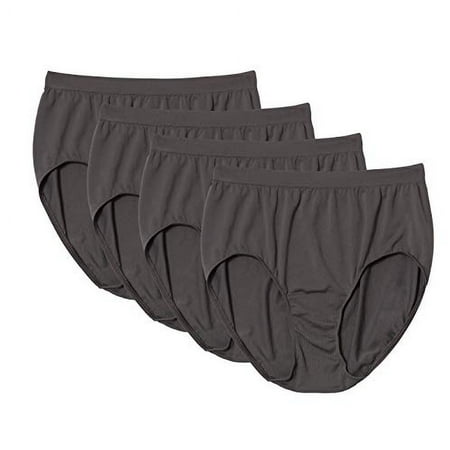Multi Pack Bali Microfiber Solid Brief Panties