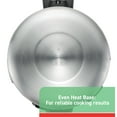 thumbnail image 5 of T-fal Initiatives Secure Aluminum Cookware, Pressure Cooker, 6 Quart, Silver, 5 of 8