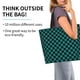 thumbnail image 2 of Easygdp Black And Teal Checkerboard Bolsas Tote para Mujer, Bolsos de Hombro para Viaje, Bolsos de Mano de Gran Capacidad para Compras y Trabajo, 2 of 8