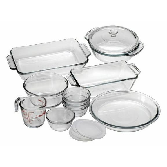 Anchor Hocking 82210L20 Bakeware - Clear