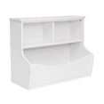 thumbnail image 1 of PJ Wood Multi-Functional Bookcase, Store or Display Books of Different Sizes, 1 of 11
