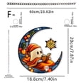 thumbnail image 3 of El Pequeño Fantasma Leyendo Bajo La Colorida Decoración Navideña y Regalos de Acrílico Plano 2D, 3 of 5