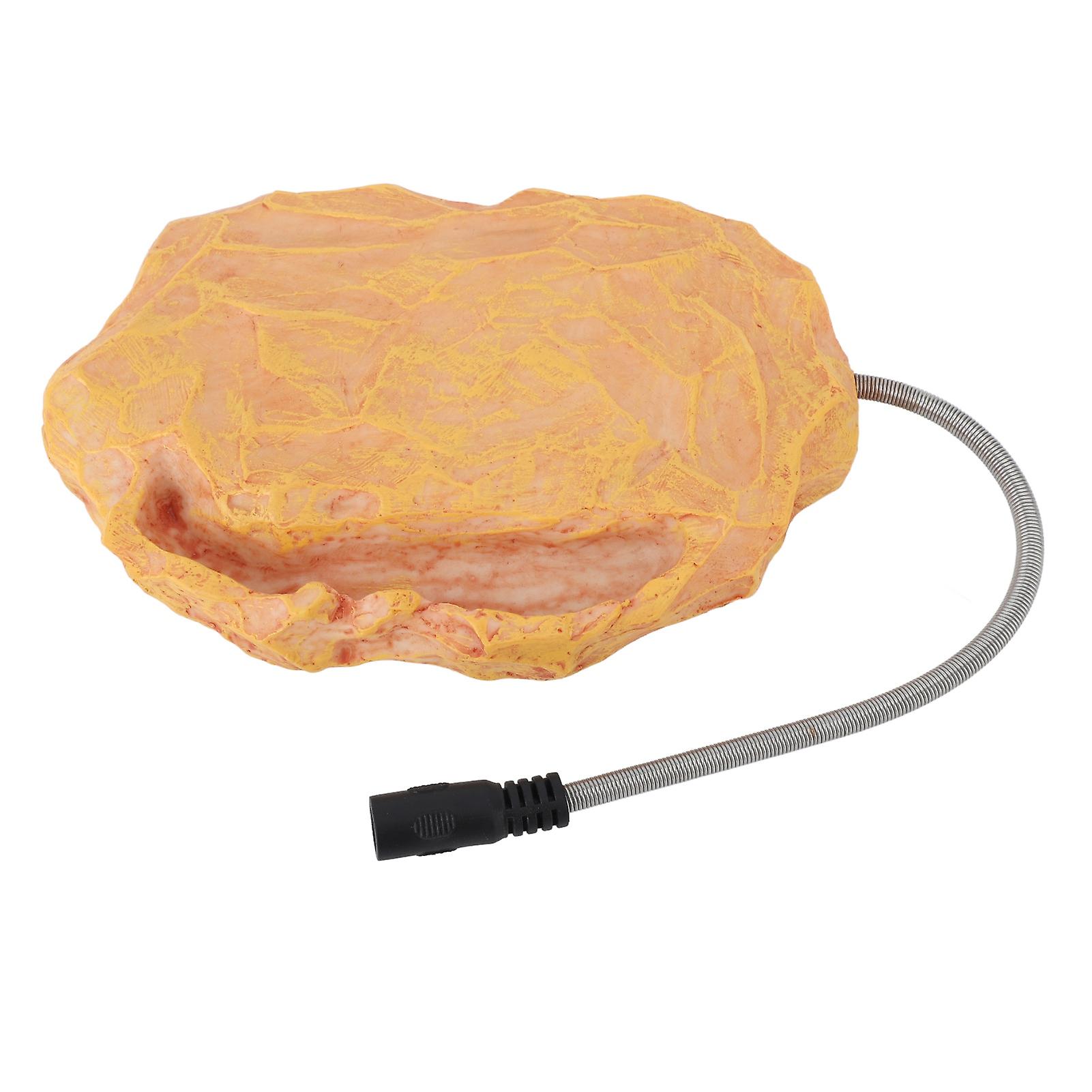Lizard Plug Reptile Heat Rock Temperature Controlled Heating Rock Heater for Lizard ...